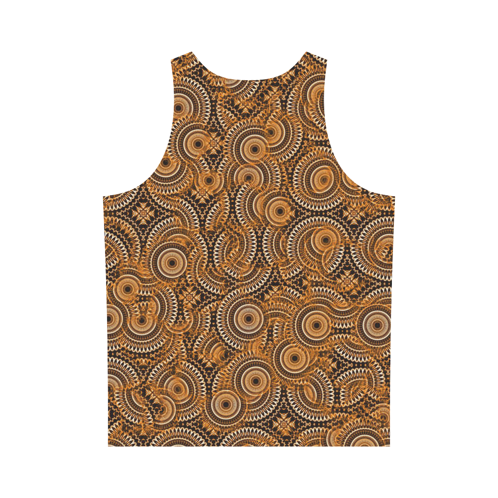 broken Pattern A by FeelGood All Over Print Tank Top for Men (Model T43)