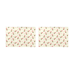 Popsicle Ice Cream Pattern Placemat 12’’ x 18’’ (Set of 2)