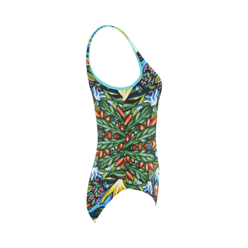 Lush Vest One Piece Swimsuit (Model S04)