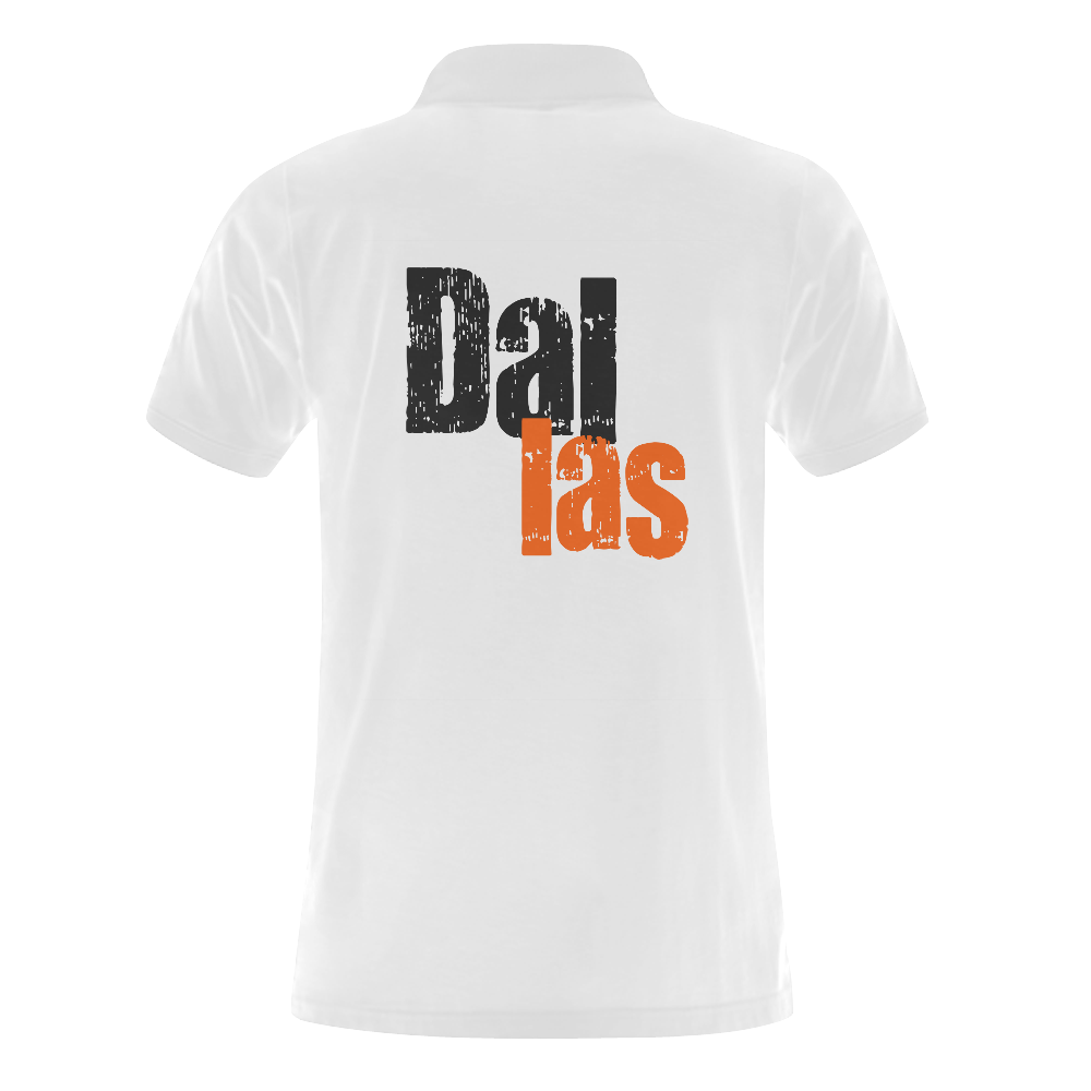 Dallas by Artdream Men's Polo Shirt (Model T24)