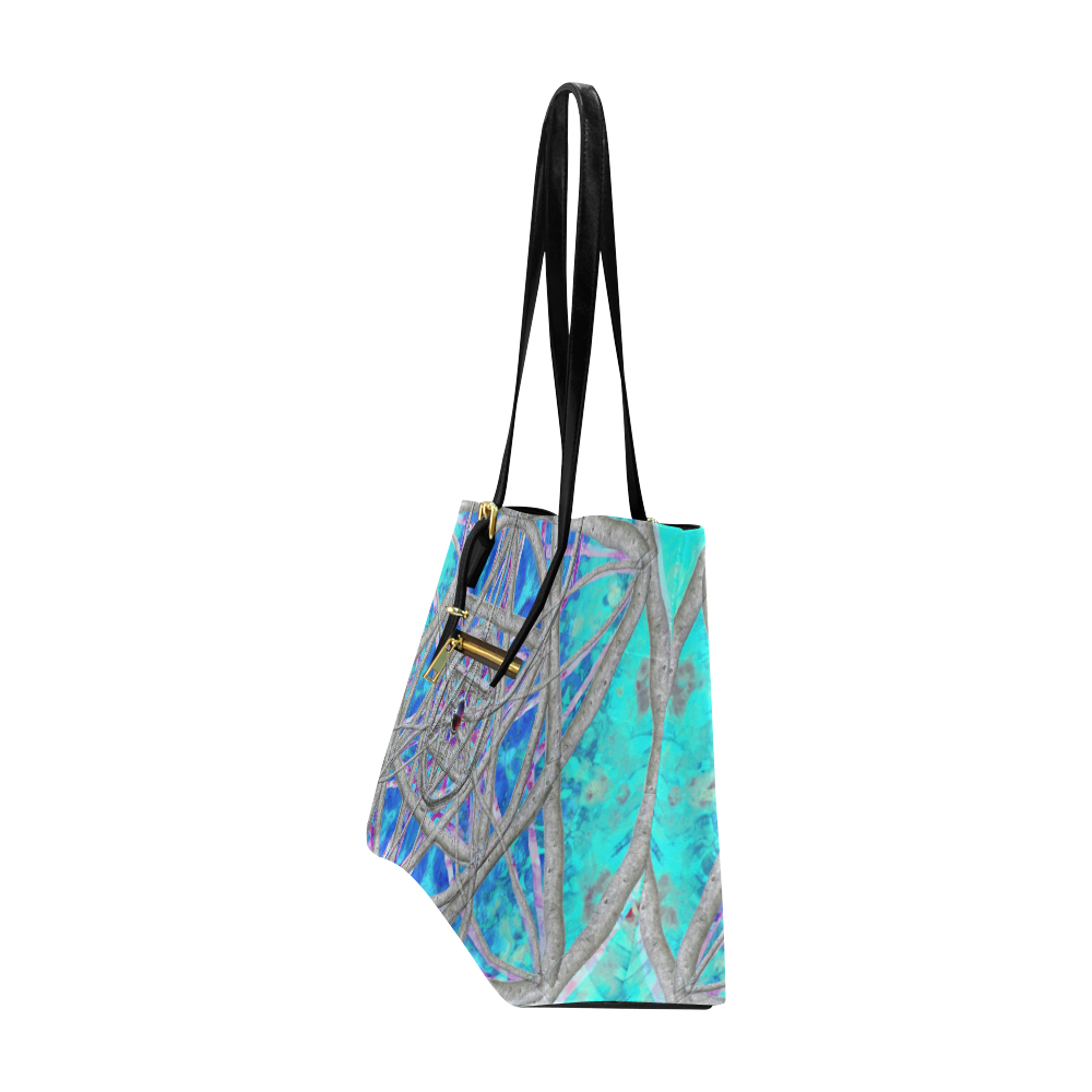 protection in blue harmony Euramerican Tote Bag/Large (Model 1656)