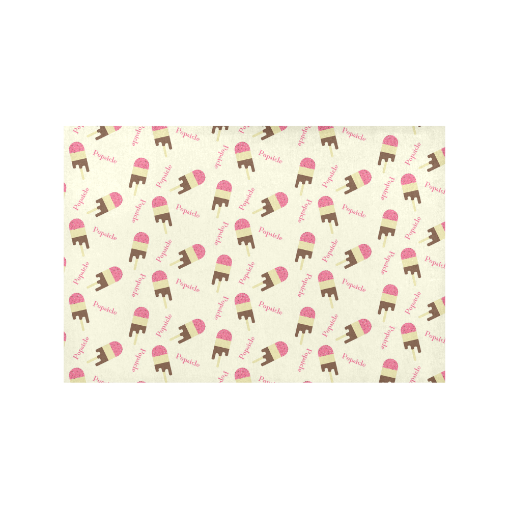 Popsicle Ice Cream Pattern Placemat 12’’ x 18’’ (Set of 2)