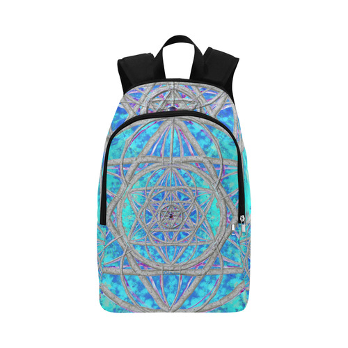 protection in blue harmony Fabric Backpack for Adult (Model 1659)