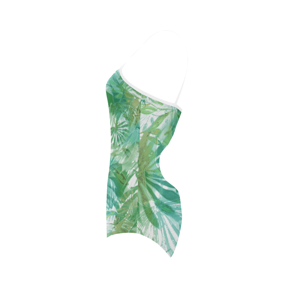 tropical3 Strap Swimsuit ( Model S05)