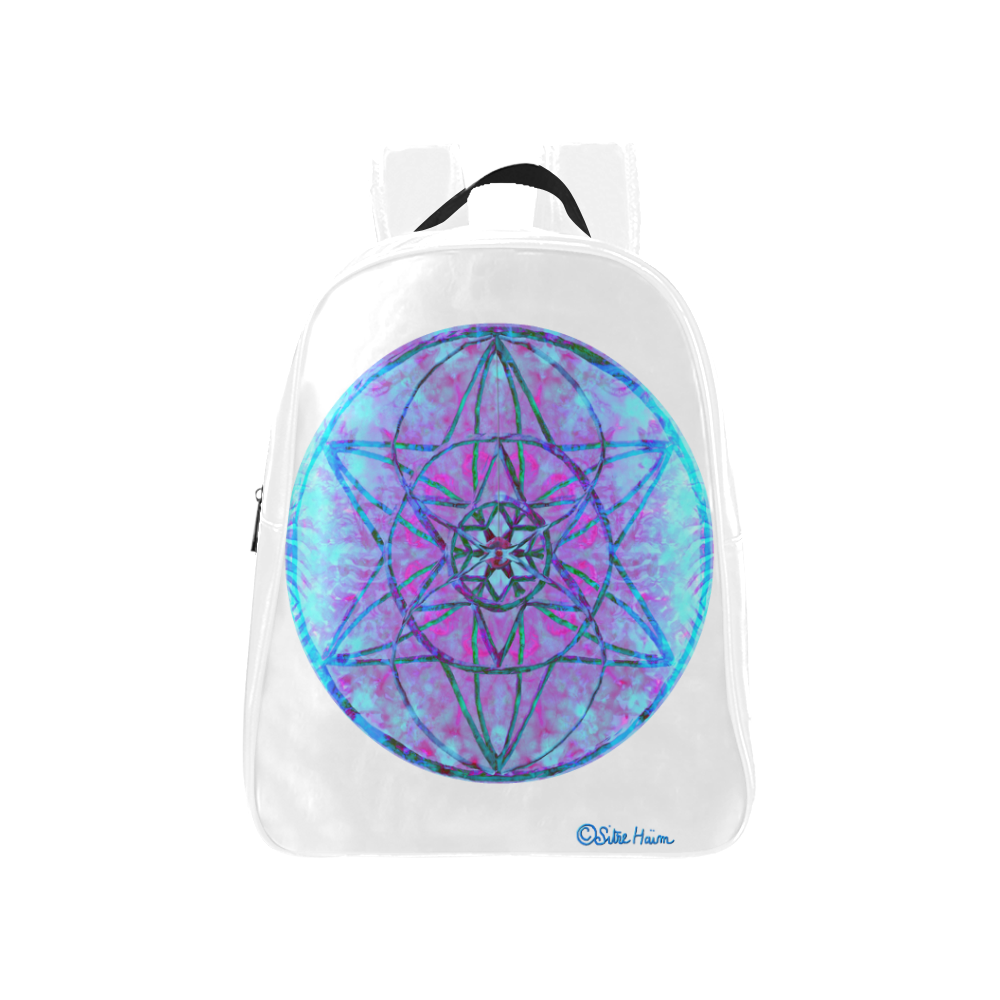 protection through an indigo wave School Backpack (Model 1601)(Small)