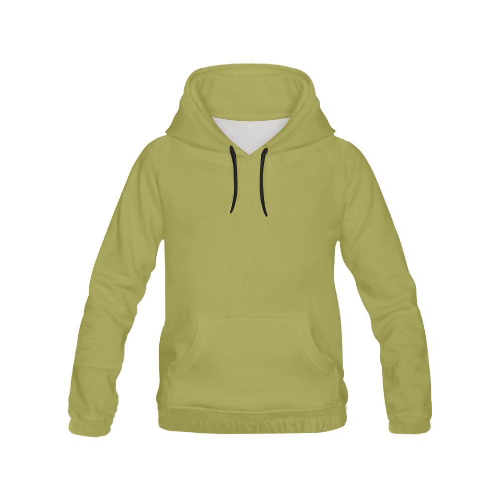 Golden Lime All Over Print Hoodie for Women (USA Size) (Model H13)