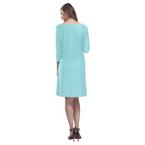 Limpet Shell Rhea Loose Round Neck Dress(Model D22)