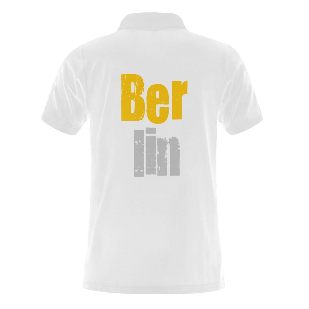 Berlin by Artdream Men's Polo Shirt (Model T24)