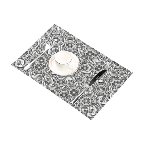 broken Pattern F by FeelGood Placemat 12’’ x 18’’ (Set of 2)
