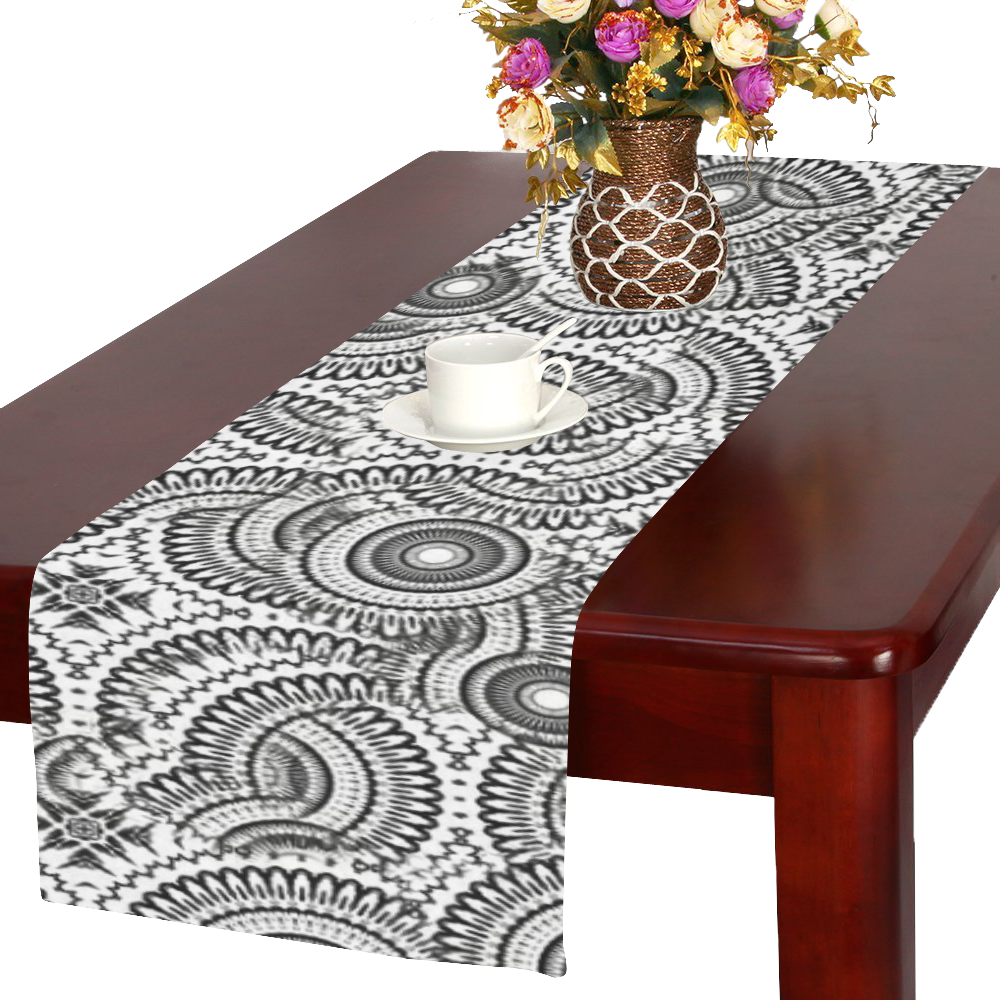 broken Pattern F by FeelGood Table Runner 16x72 inch
