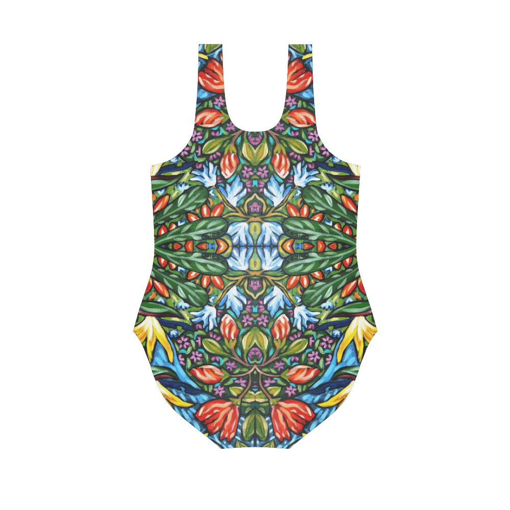 Lush Vest One Piece Swimsuit (Model S04)