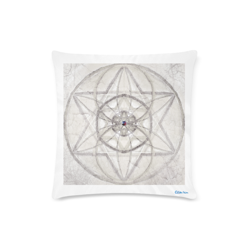 protection through fundamental mineral energy Custom Zippered Pillow Case 16"x16"(Twin Sides)