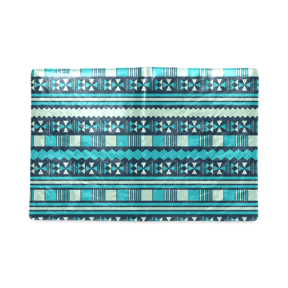 Blue Aztec Tribal Custom NoteBook B5