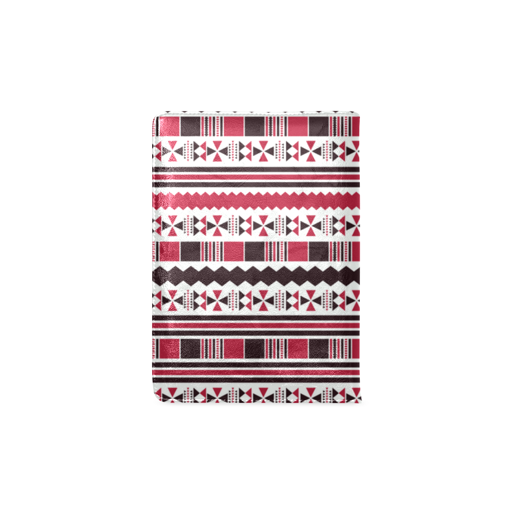 Red Aztec Tribal Custom NoteBook A5