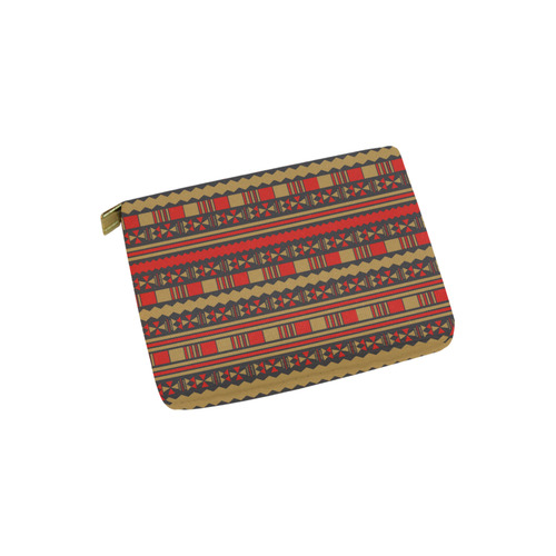 Aztec Tribal Carry-All Pouch 6''x5''
