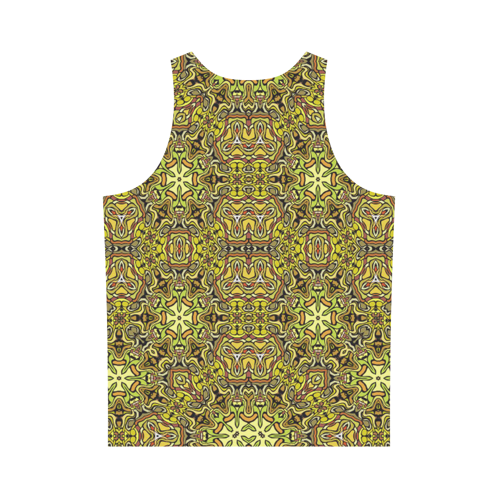 Oriental Pattern 02A by FeelGood All Over Print Tank Top for Men (Model T43)