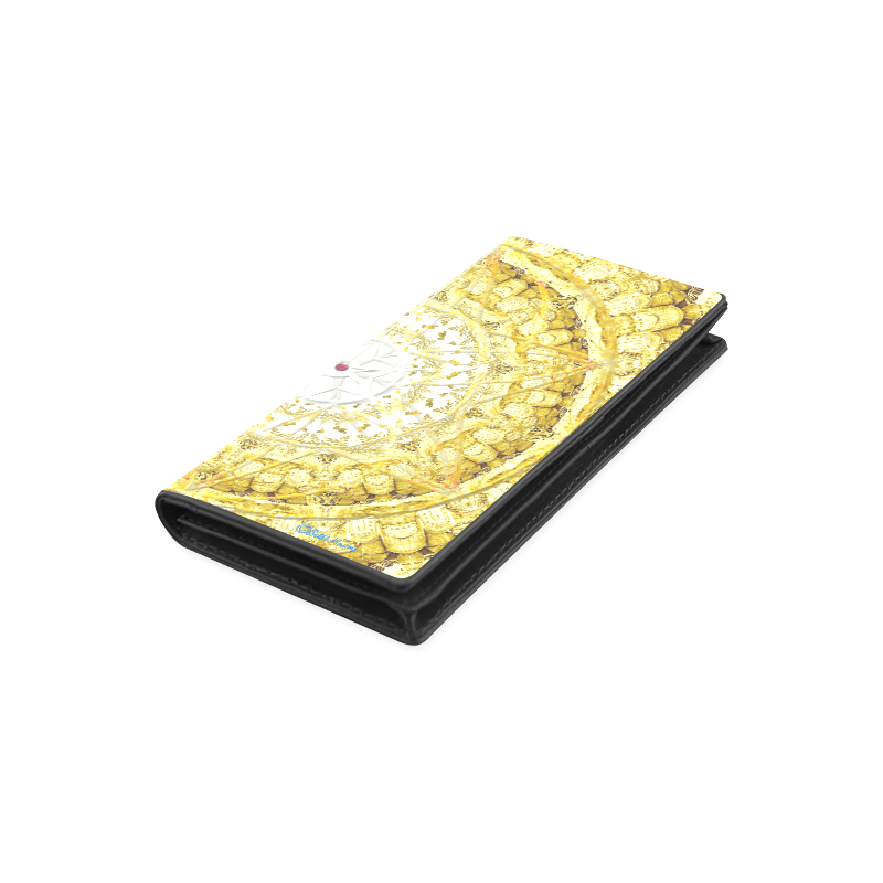 protection from Jerusalem of gold Women's Leather Wallet (Model 1611)