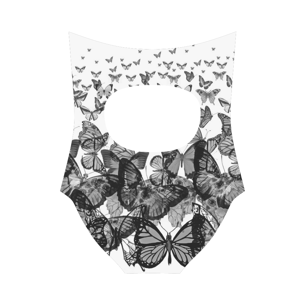 Womans Swim Suit Butterfly Strap Swimsuit ( Model S05)