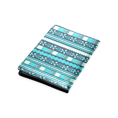 Blue Aztec Tribal Custom NoteBook A5
