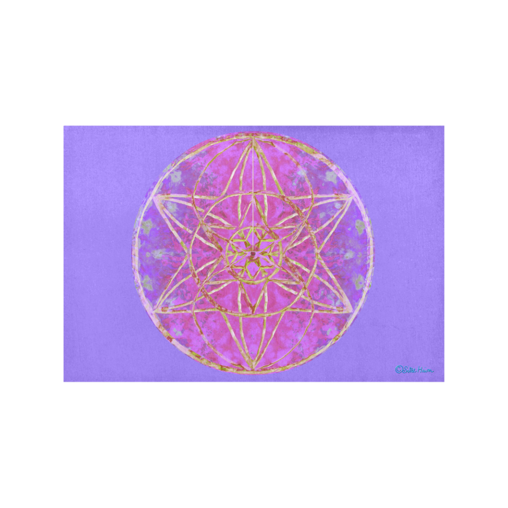 protection in purple colors Placemat 12’’ x 18’’ (Set of 6)