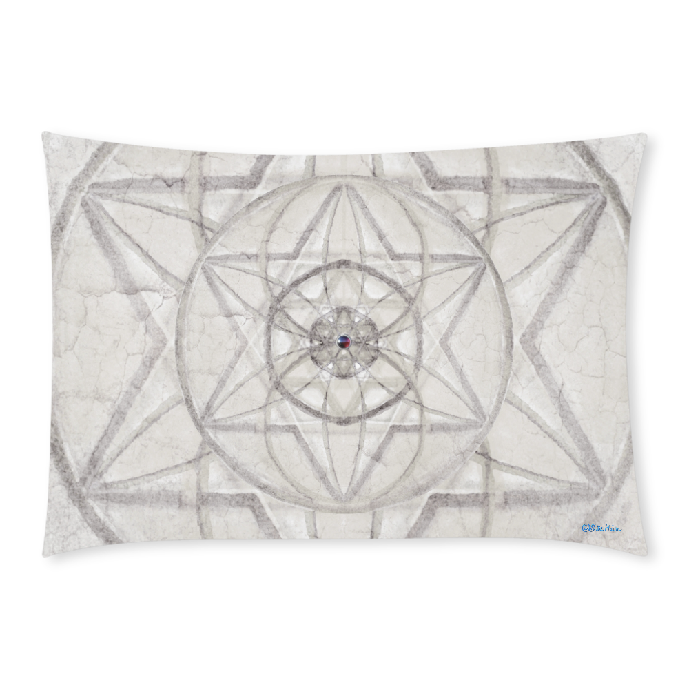 protection through fundamental mineral energy Custom Rectangle Pillow Case 20x30 (One Side)