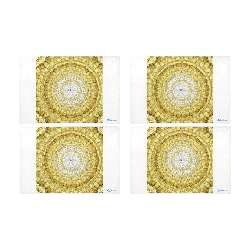 protection from Jerusalem of gold Placemat 12’’ x 18’’ (Set of 4)