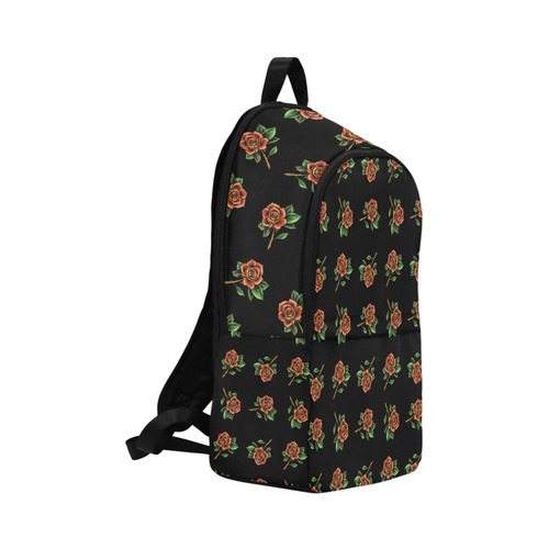 Tattoo Roses Fabric Backpack for Adult (Model 1659)