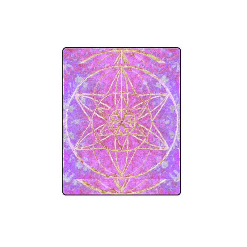 protection in purple colors Blanket 40"x50"