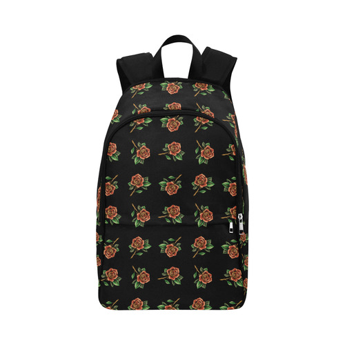 Tattoo Roses Fabric Backpack for Adult (Model 1659)
