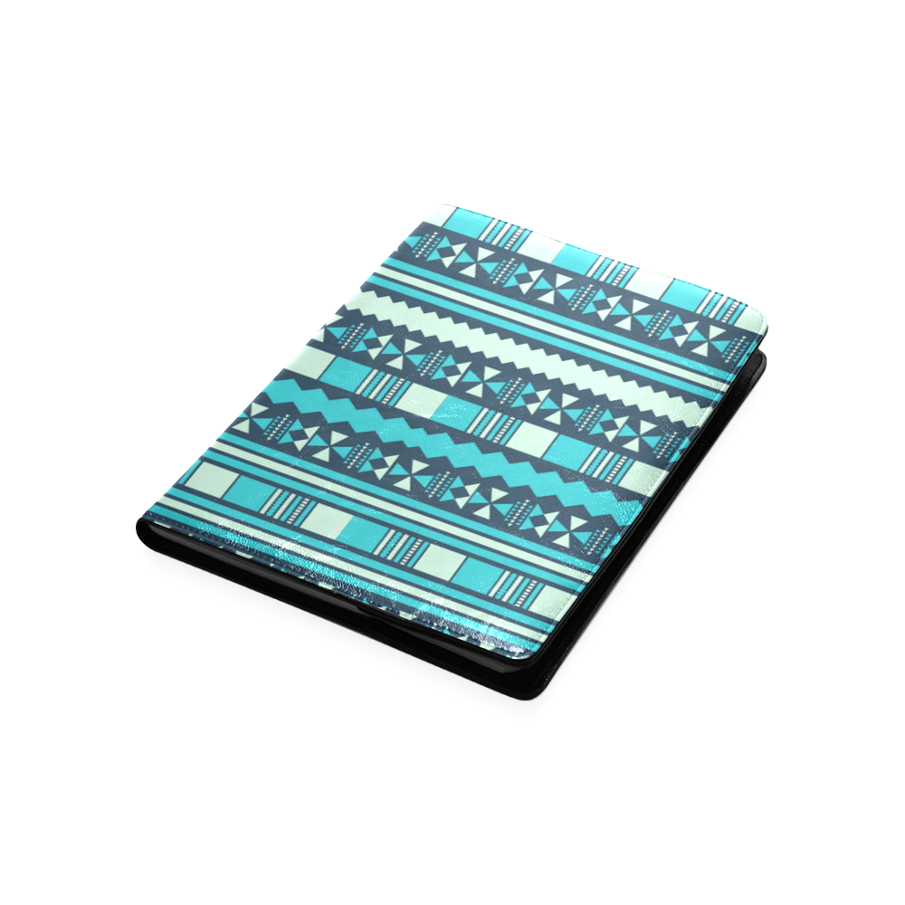 Blue Aztec Tribal Custom NoteBook B5