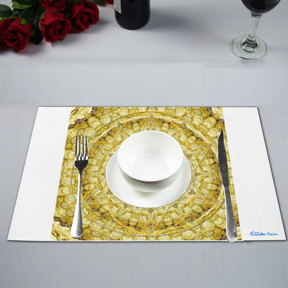 protection from Jerusalem of gold Placemat 12’’ x 18’’ (Set of 6)