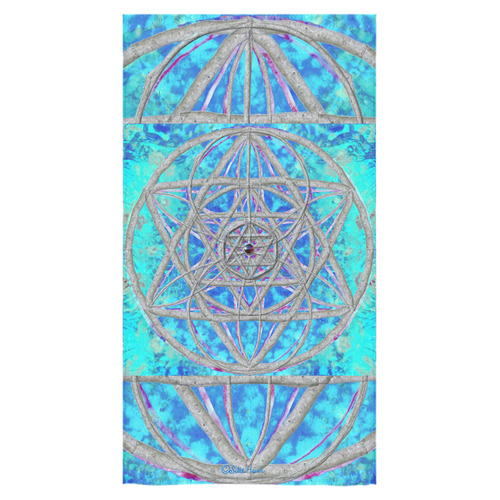 protection in blue harmony Bath Towel 30"x56"