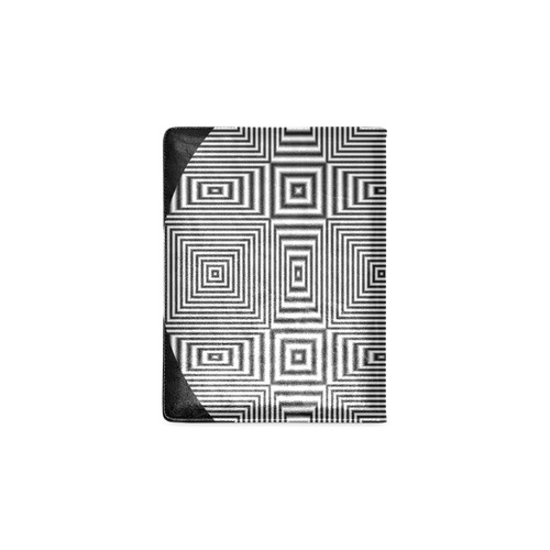 Flickering geometric optical illusion Black Borders Version Custom NoteBook B5