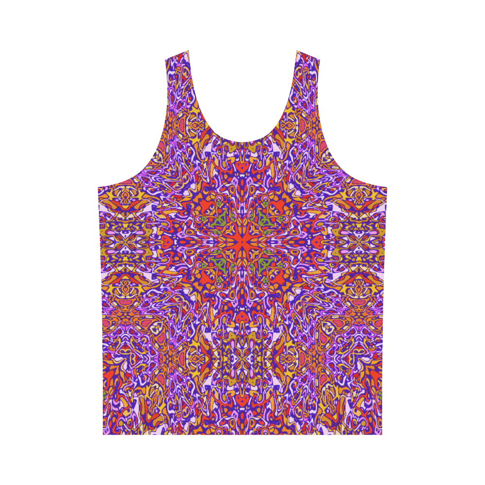 Oriental Pattern 01C by FeelGood All Over Print Tank Top for Men (Model T43)