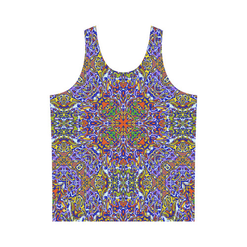 Oriental Pattern 01A by FeelGood All Over Print Tank Top for Men (Model T43)