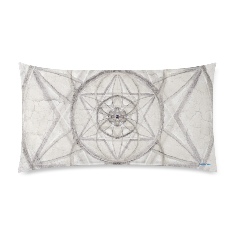 protection through fundamental mineral energy Custom Rectangle Pillow Case 20"x36" (one side)