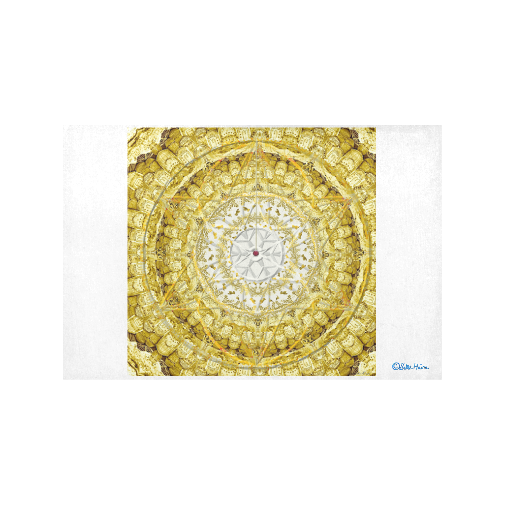 protection from Jerusalem of gold Placemat 12’’ x 18’’ (Set of 4)