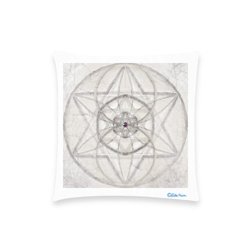 protection through fundamental mineral energy Custom  Pillow Case 18"x18" (one side) No Zipper