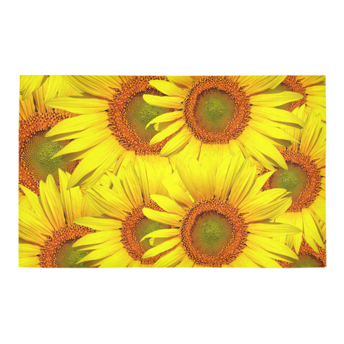 Sunny Sunflowers Bath Rug 20''x 32''