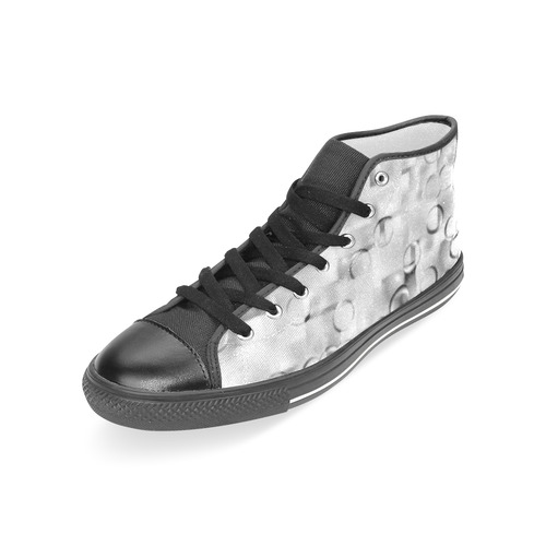 With these rings... - Jera Nour Women's Classic High Top Canvas Shoes (Model 017)