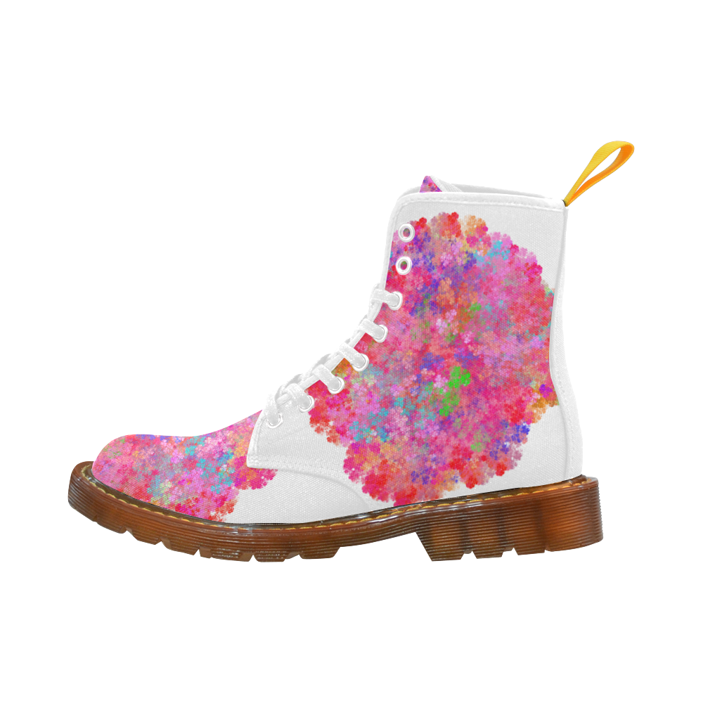 The Pink Party Colorful Splash Martin Boots For Women Model 1203H