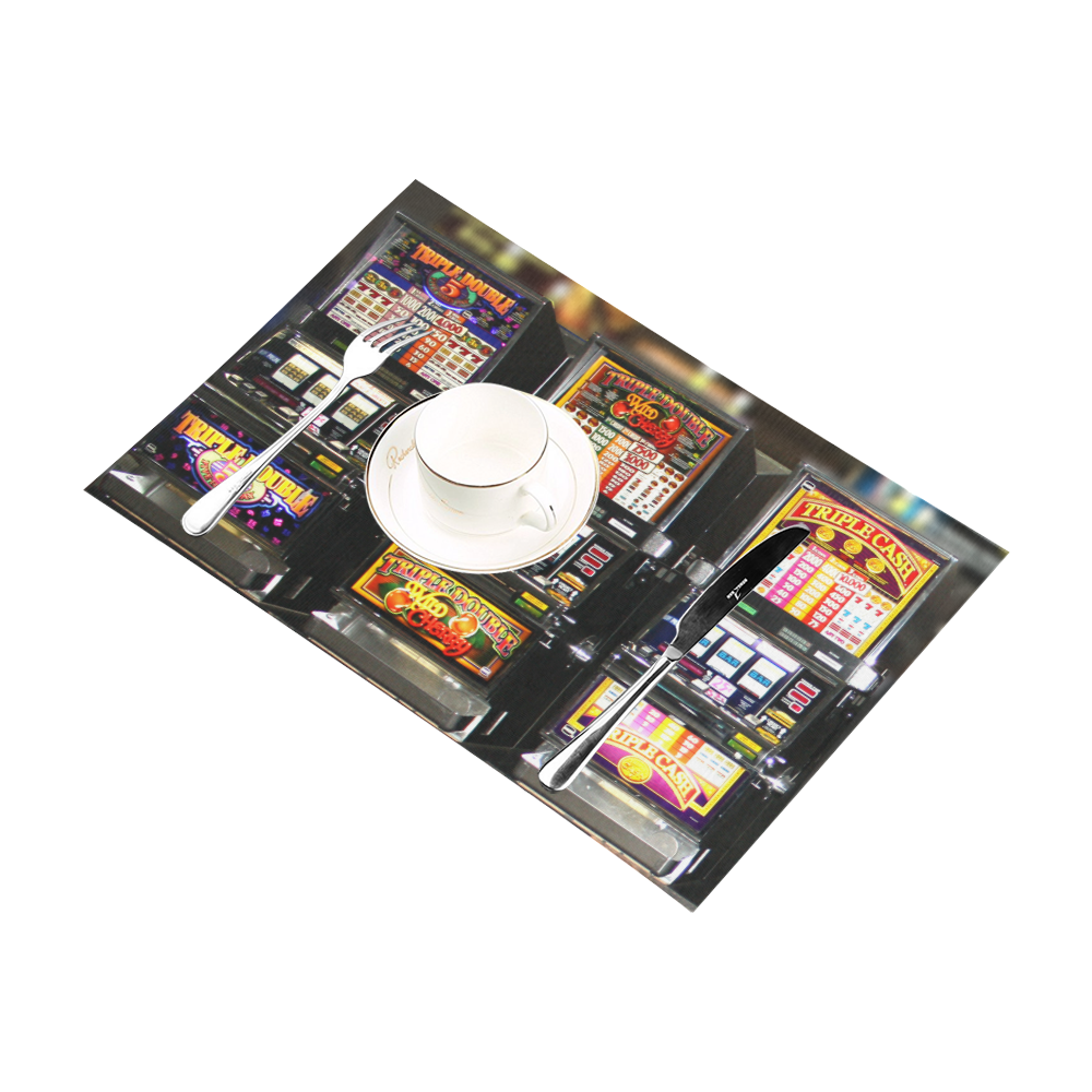 Lucky Slot Machines - Dream Machines Placemat 12’’ x 18’’ (Set of 4)