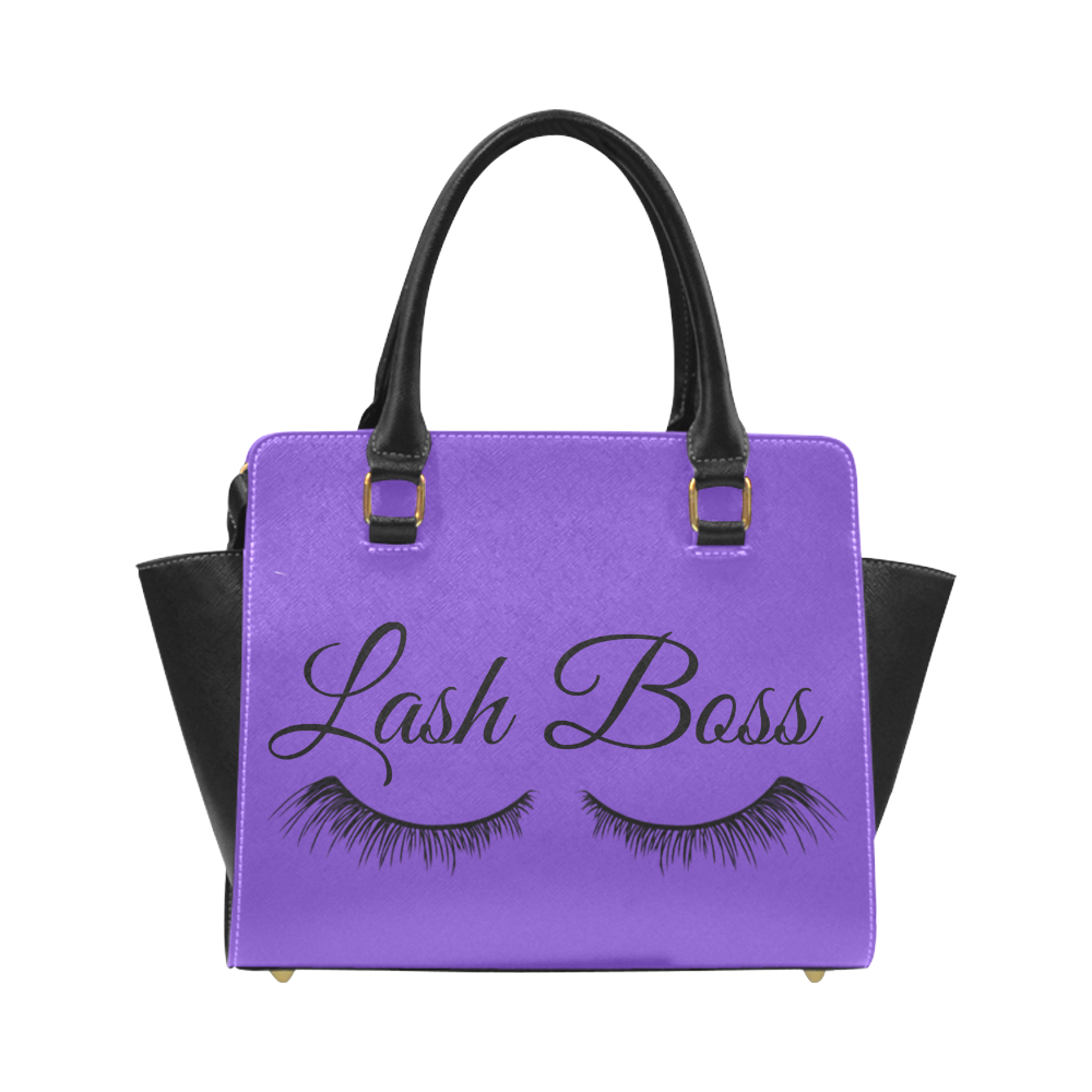 Lash Boss Purple Handbag Classic Shoulder Handbag (Model 1653)