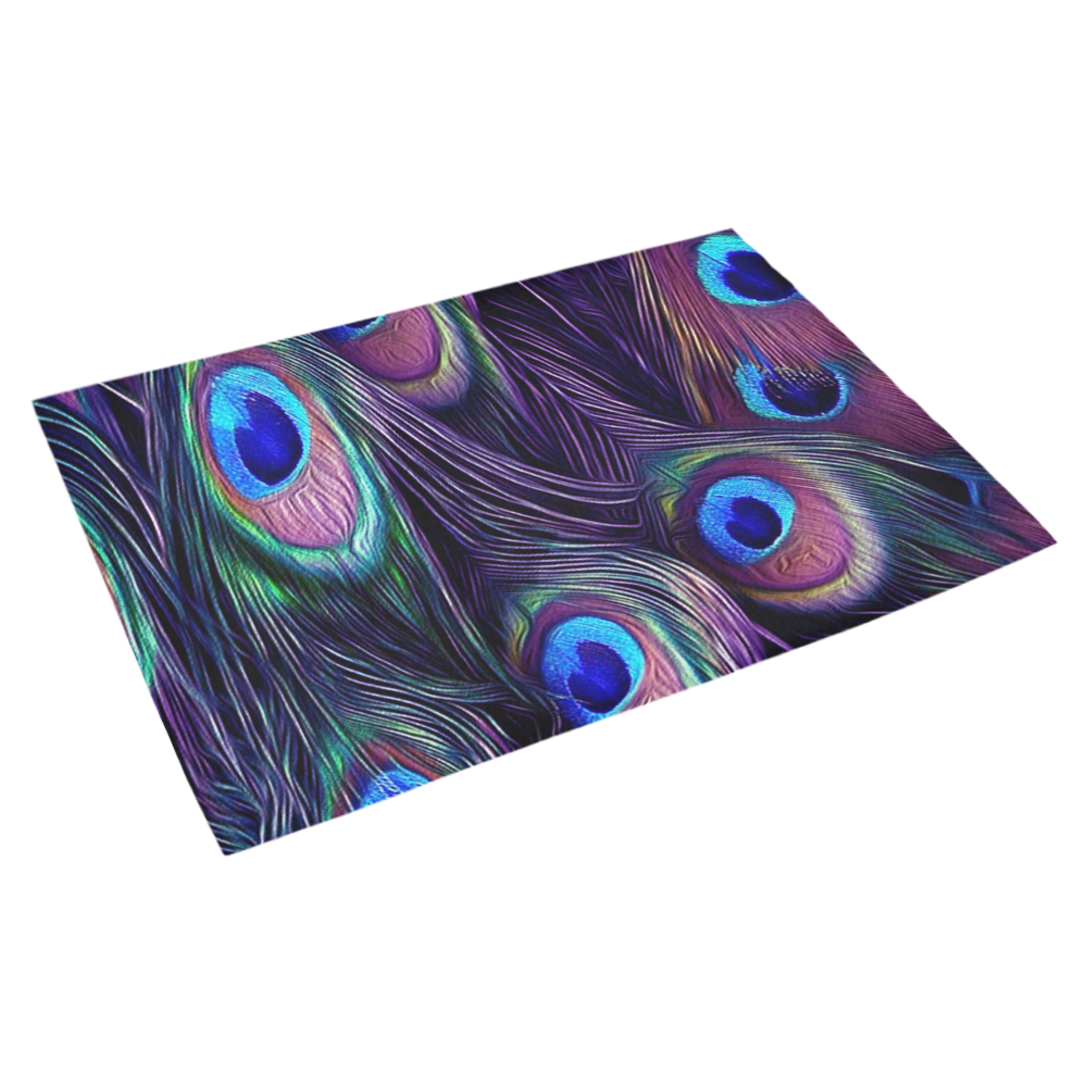 Peacock Azalea Doormat 30" x 18" (Sponge Material)