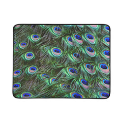 Peacock Feathers Beach Mat 78"x 60"