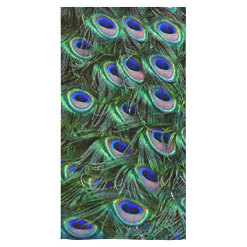 Peacock Feathers Bath Towel 30"x56"