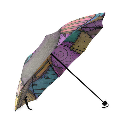 Patchwork Scraps Foldable Umbrella (Model U01)