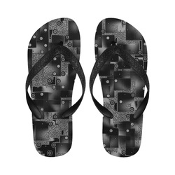 Stucco and Co. B&W - Jera Nour Flip Flops for Men/Women (Model 040)