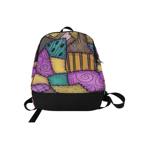 Patchwork Scraps Fabric Backpack for Adult (Model 1659)