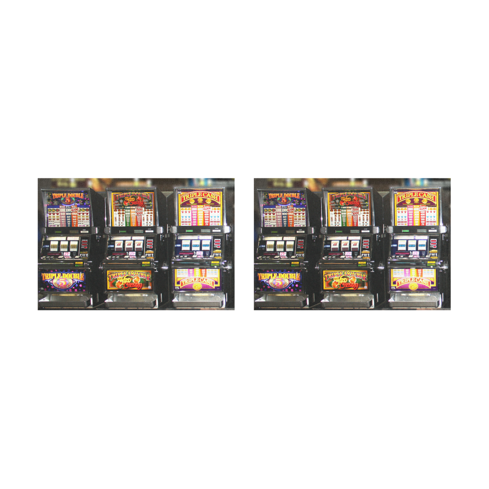 Lucky Slot Machines - Dream Machines Placemat 12’’ x 18’’ (Set of 2)